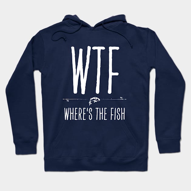 Wtf Where's The Fish Hoodie by Yayatachdiyat0